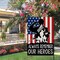 4th of July Decoration Memorial Day Patriotic Garden Flag, Veteran Independence Day Yard Outdoor Decoration 12x18 Inch Double Sided